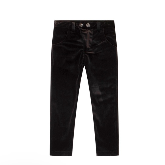Kipp Other - NWT Kipp Black Velvet Slim Pants